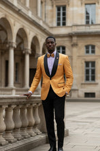 Vinci "Impressions" Gold Tuxedo Jacket (Separates)