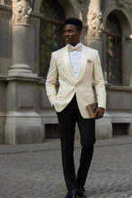 "Impressions" Light Champagne Tuxedo Jacket (Separates)
