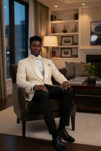 "Impressions" Light Champagne Tuxedo Jacket (Separates)