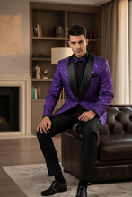 "Impressions" Purple Tuxedo Jacket (Separates)