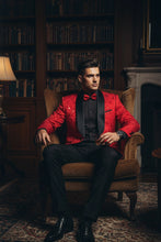 "Impressions" Red Tuxedo Jacket (Separates)