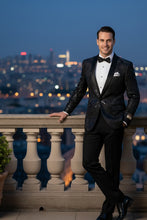 "Komodo" Black Tuxedo Jacket (Separates)