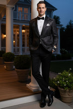 Vinci "Komodo" Black Tuxedo Jacket (Separates)