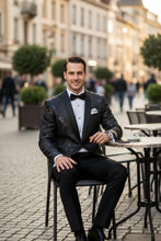 Vinci "Komodo" Black Tuxedo Jacket (Separates)