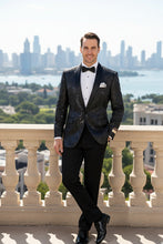 Vinci "Komodo" Black Tuxedo Jacket (Separates)