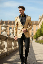 "Komodo" Champagne Tuxedo Jacket (Separates)