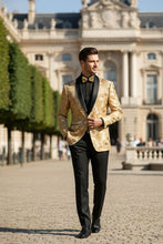 "Komodo" Champagne Tuxedo Jacket (Separates)