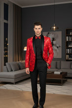 Vinci "Komodo" Red Tuxedo Jacket (Separates)