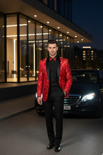 Vinci "Komodo" Red Tuxedo Jacket (Separates)