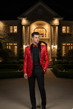 Vinci "Komodo" Red Tuxedo Jacket (Separates)