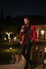 Vinci "Komodo" Red Tuxedo Jacket (Separates)