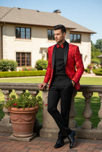 Vinci "Komodo" Red Tuxedo Jacket (Separates)