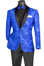 Vinci "Komodo" Royal Blue Tuxedo Jacket (Separates)