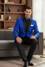 Vinci "Komodo" Royal Blue Tuxedo Jacket (Separates)