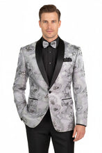 Vinci "Komodo" Silver Tuxedo Jacket (Separates)