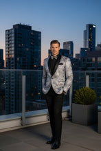 Vinci "Komodo" Silver Tuxedo Jacket (Separates)