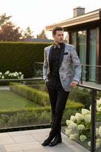 Vinci "Komodo" Silver Tuxedo Jacket (Separates)