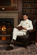 Vinci "Mandarin" Ivory 5-Button Suit (2-Piece Set)