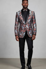 Vinci "Mateo II" Burgundy Tuxedo Jacket (Separates)