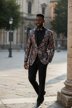 Vinci "Mateo II" Burgundy Tuxedo Jacket (Separates)