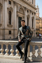 "Mateo II" Teal Tuxedo Jacket (Separates)