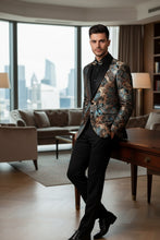 "Mateo II" Teal Tuxedo Jacket (Separates)