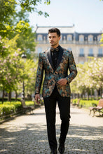 Vinci "Mateo II" Teal Tuxedo Jacket (Separates)