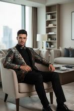 Vinci "Mateo II" Teal Tuxedo Jacket (Separates)
