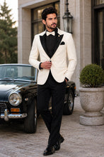 Vinci "Monaco" Off-White Tuxedo Jacket (Separates)
