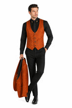 Vinci "Nico" Caramel Vinci 1-Button Shawl Tuxedo (3-Piece Set)