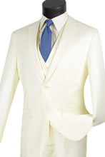 "Preston" Ivory 2-Button Notch Suit (3-Piece Set)