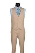 Vinci "Preston" Stone 2-Button Notch Suit (3-Piece Set)