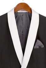 Vinci "Spectrum" Black 1-Button Shawl Tuxedo (3-Piece Set)