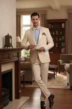 Vinci "Spectrum" Champagne 1-Button Shawl Tuxedo (3-Piece Set)