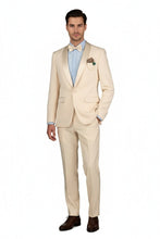 Vinci "Spectrum" Champagne 1-Button Shawl Tuxedo (3-Piece Set)