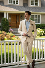 Vinci "Spectrum" Champagne 1-Button Shawl Tuxedo (3-Piece Set)