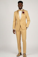 Vinci "Spectrum" Light Gold 1-Button Shawl Tuxedo (3-Piece Set)
