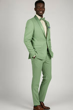 Vinci "Spectrum" Sage 1-Button Shawl Tuxedo (3-Piece Set)