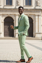 Vinci "Spectrum" Sage 1-Button Shawl Tuxedo (3-Piece Set)