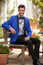 Vinci "Stretch Sateen" Royal Blue Tuxedo Jacket (Separates)