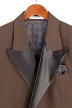 Vinci "Vanderbilt" Brown Double-Breasted Tuxedo (2-Piece Set)