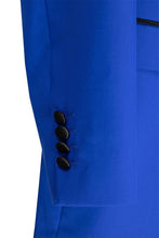 Vinci "Vanderbilt" Royal Blue Double-Breasted Tuxedo (2-Piece Set)