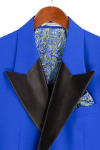 Vinci "Vanderbilt" Royal Blue Double-Breasted Tuxedo (2-Piece Set)