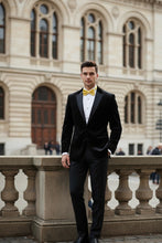 "Velvet" Black Tuxedo (2-Piece Set)