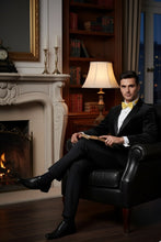 "Velvet" Black Tuxedo (2-Piece Set)