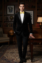 "Velvet" Black Tuxedo (2-Piece Set)