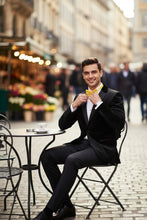 Vinci "Velvet" Black Tuxedo (2-Piece Set)