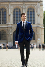 Vinci "Velvet" Navy Tuxedo (2-Piece Set)