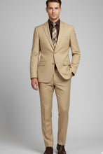 "Versafit" Beige Suit (2-Piece Set)