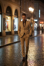 "Versafit" Beige Suit (2-Piece Set)